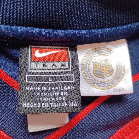 1990s Y2K Nike Team Montreal Canadiens Saku Koivu NHL Hockey Jersey Youth Large - Picture 7 of 16